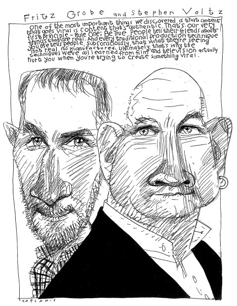 Fritz Grobe & Stephen Voltz, founders of EepyBird, Creators of the Mentos/Diet Coke videos, and authors of "The Viral Video Manifesto"