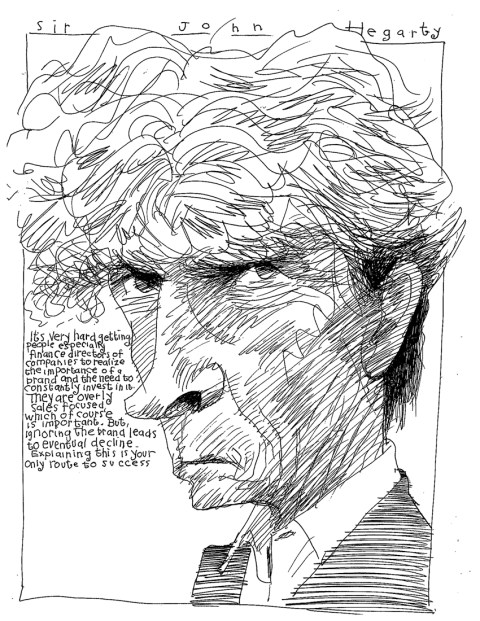 Sir John Hegarty, Founder of BBH, Member of the Advertising Hall of Fame, and author of "Hegarty on Advertising"